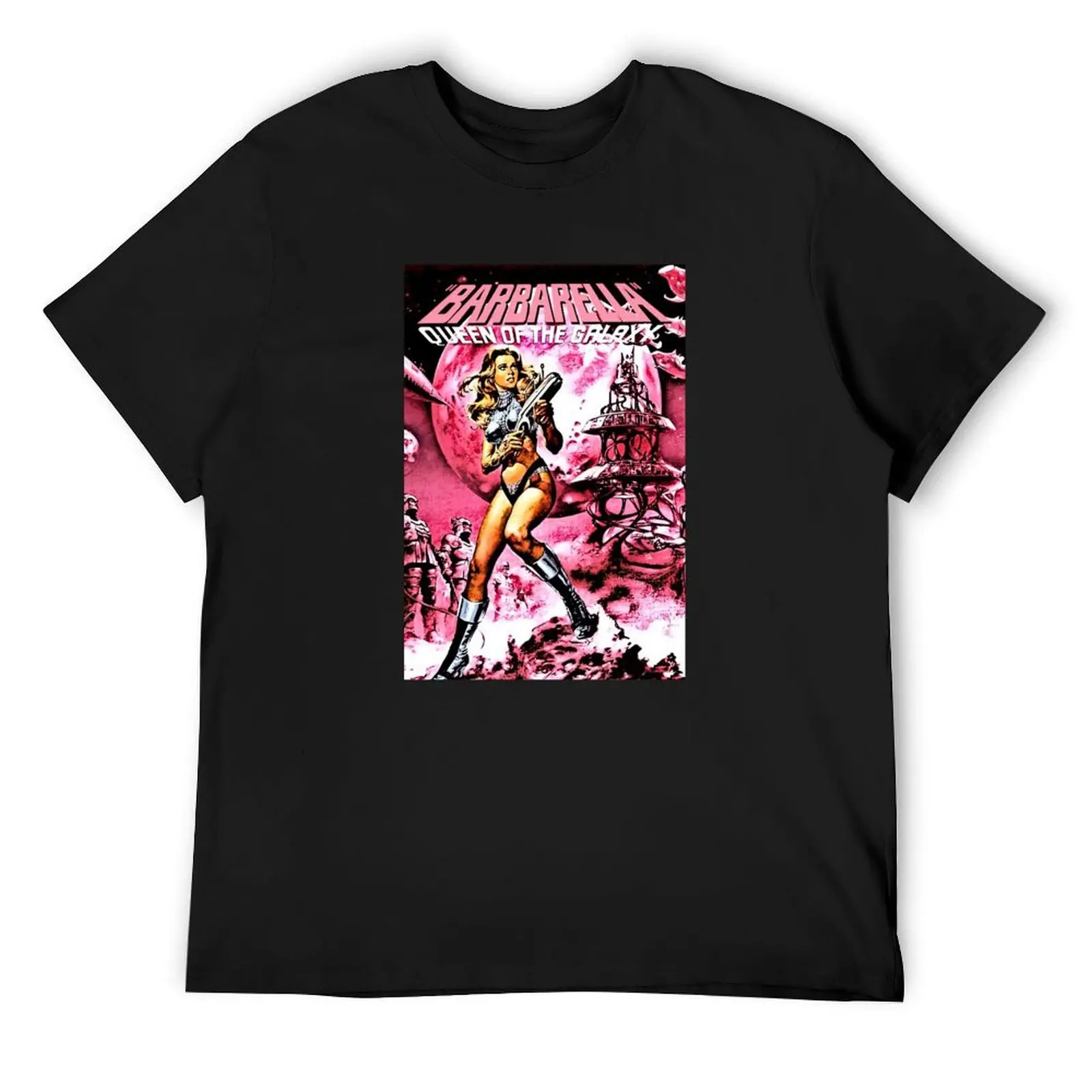 

BARBARELLA QUEEN OF THE GALAXY RETRO SCI-FI T-Shirt Man t-shirt valentines boutique clothes street wear sweat shirts, men