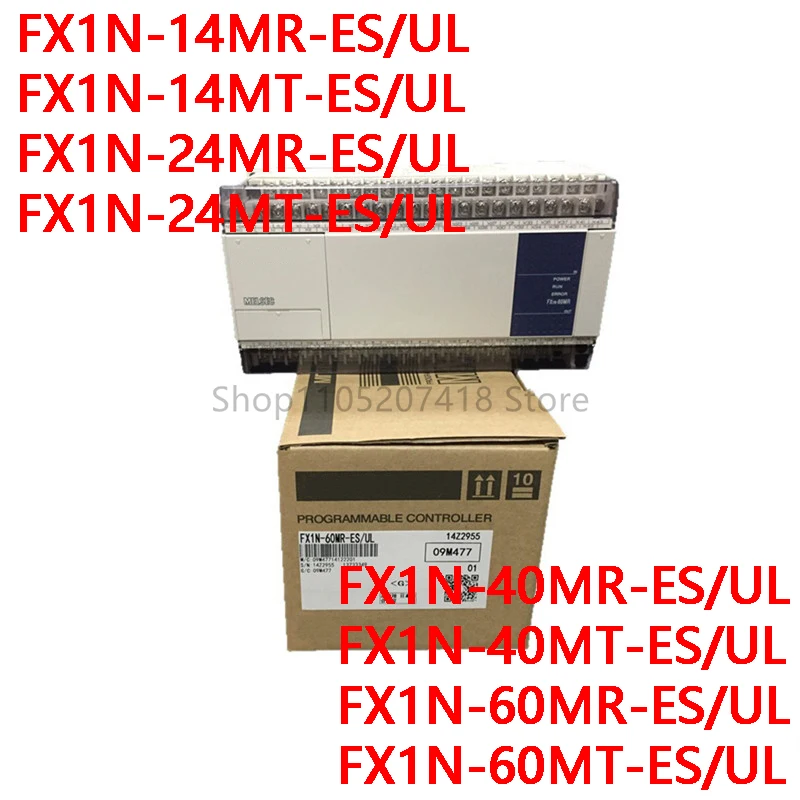 Origina PLC Controller FX Series I / O Module FX1N-14MR-ES/UL FX1N-60MR-ES/UL FX1N-40MR-ES/UL FX1N-24MR-ES/UL
