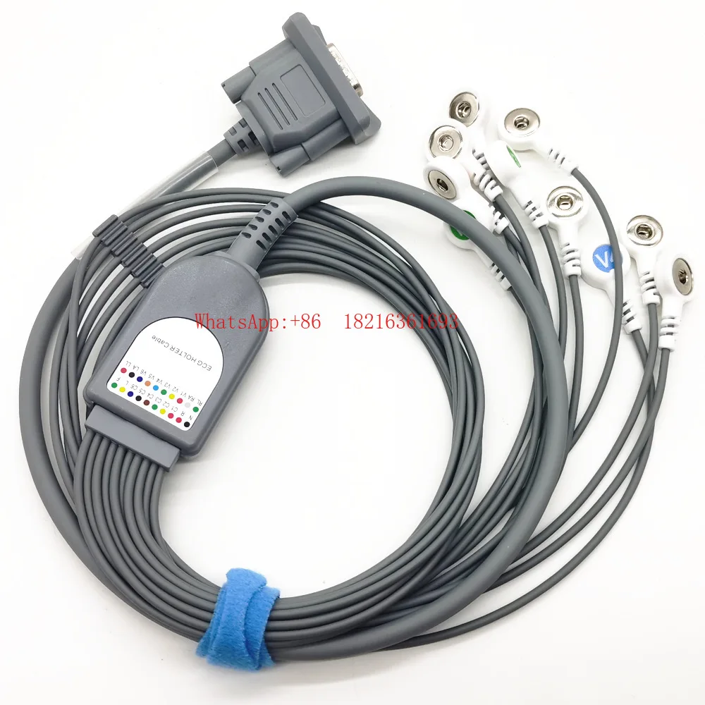 3000 Dynamic ECG Leads 10 Leads 12 Leads Snap-on