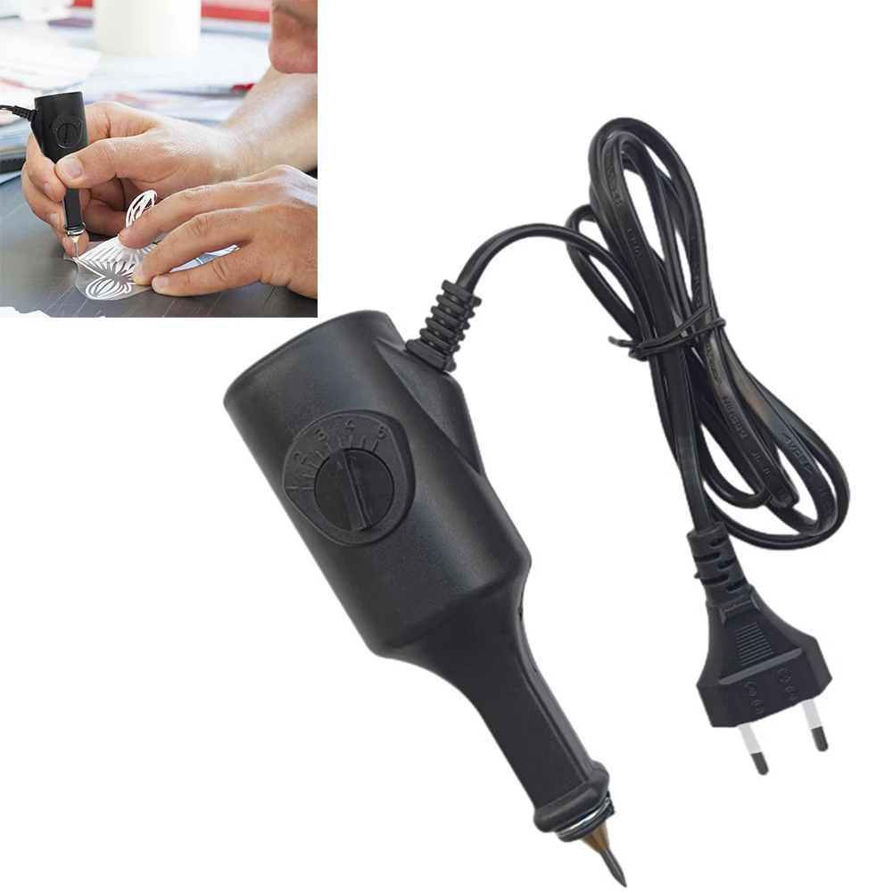 EU 220V Electric Engraving Carving Pen 40W Metal Wood Engraving Lettering Pen for Glass Plastic Ceramics Stone Surface