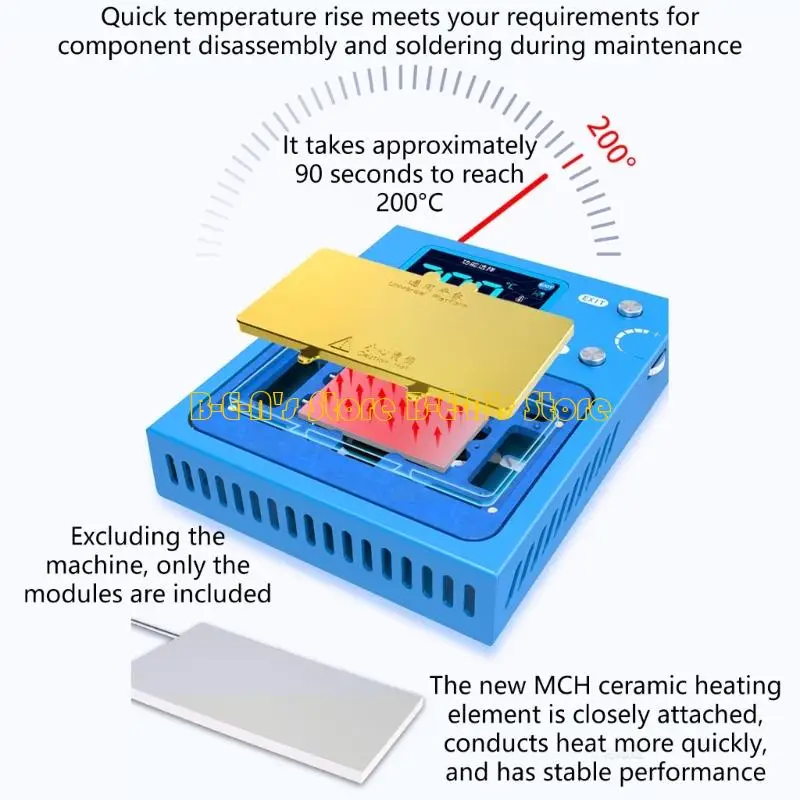 Y1AD Safe DIY Heating Module Intelligent Temperature Control Device For Home Electronics Repair
