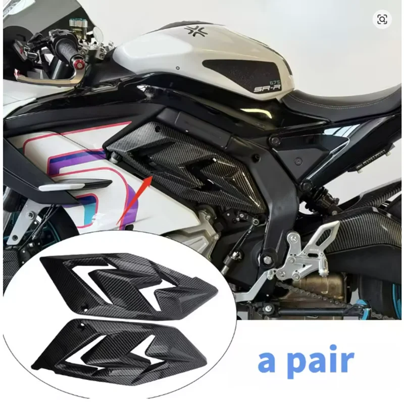 Voor CFMOTO 675SR 675SR-R 675SRR 2024 2025 motorfiets Shark Shell Lijkwade Omringt Side Kuip Panel Frame Guard Protector Cover