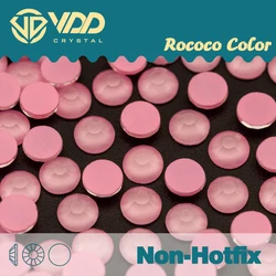 VDD 324 Rococo-Lt.Pink SS6-SS30 Glass Rhinestones Crystals Flat Back Glitter Strass Stone For Nail Art DIY Crafts Accessories