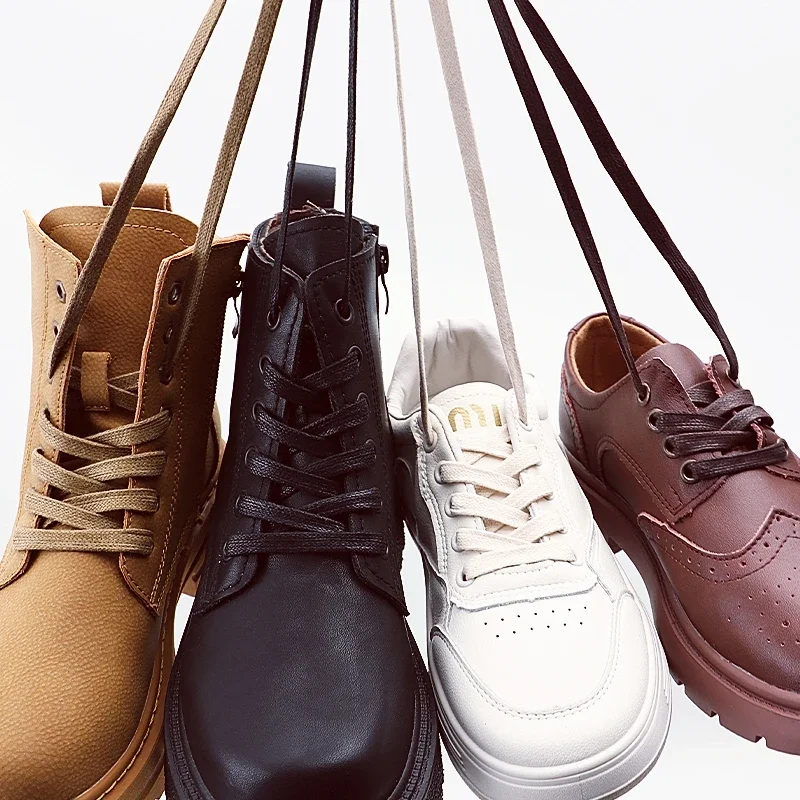 Flat Waxed Cotton Shoelace Waterproof Leather Shoe Laces for Boots Sneakers Casual Shoes Width 0.6cm Multiple Lengths and Colors - AliExpress 322 Flat Waxed Cotton Shoelace Waterproof Leather Shoe Laces for Boots Sneakers Casual Shoes Width 0.6cm Multiple Lengths and Colors - AliExpress 322