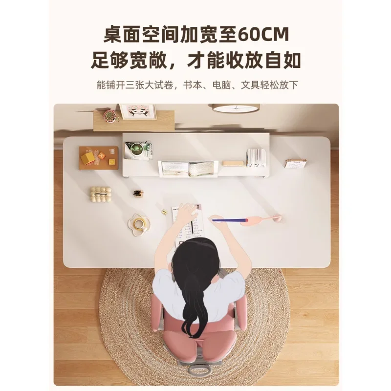 Computer desk Lifting home desk Bedroom Student homework Writing desk Small apartment Adult children study table