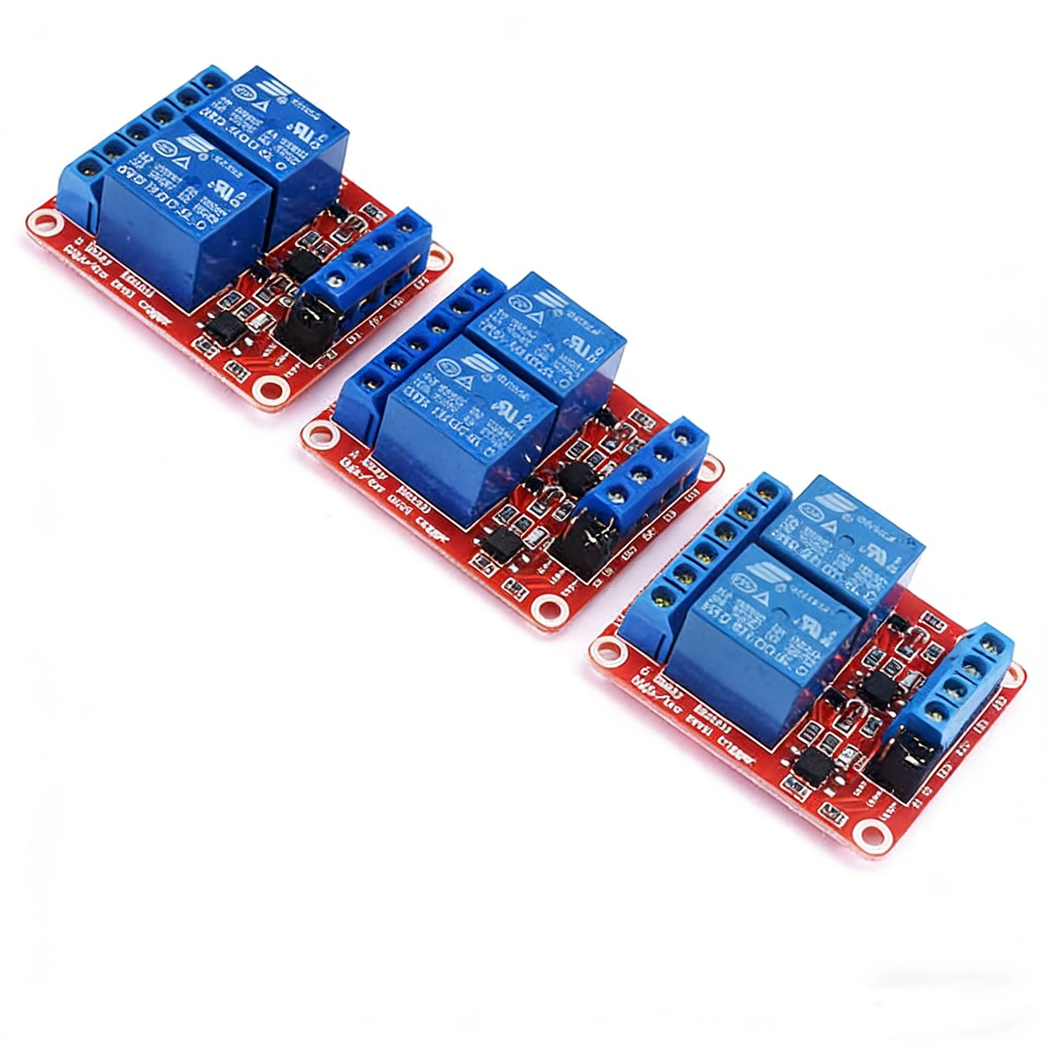 1pcs 1 2 4 8 Channel 5V 12V 24V Relay Module Board Shield With Optocoupler Support High and Low Level Trigger
