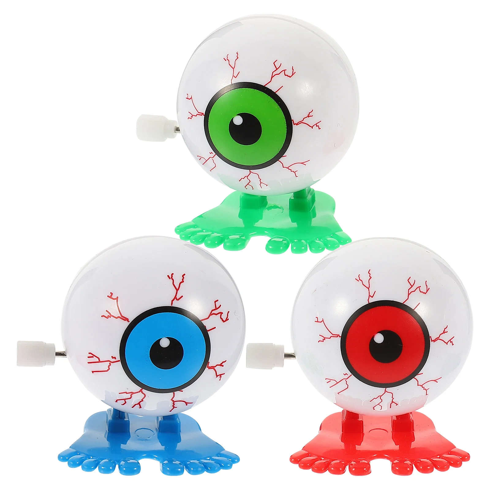 3 Pcs Kids Toys Clockwork Eyes Delicate Portable Wind-up Cute Children Adorable Lovely