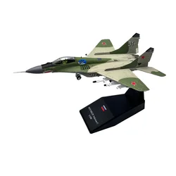 1/100 Scale Russian MIG-29 Mig29 Fulcrum C Fighter Diecast Metal Assembled Finished Plane Aircraft Model Collection Gift or Toy