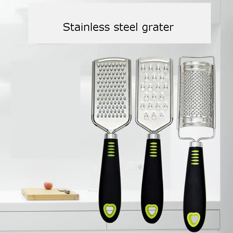 

Stainless Steel Grater for Vegetables, Cheese and Lemon Slicer, Potato and Ginger Slicer, Food Cutter, Kitchenware Accessories