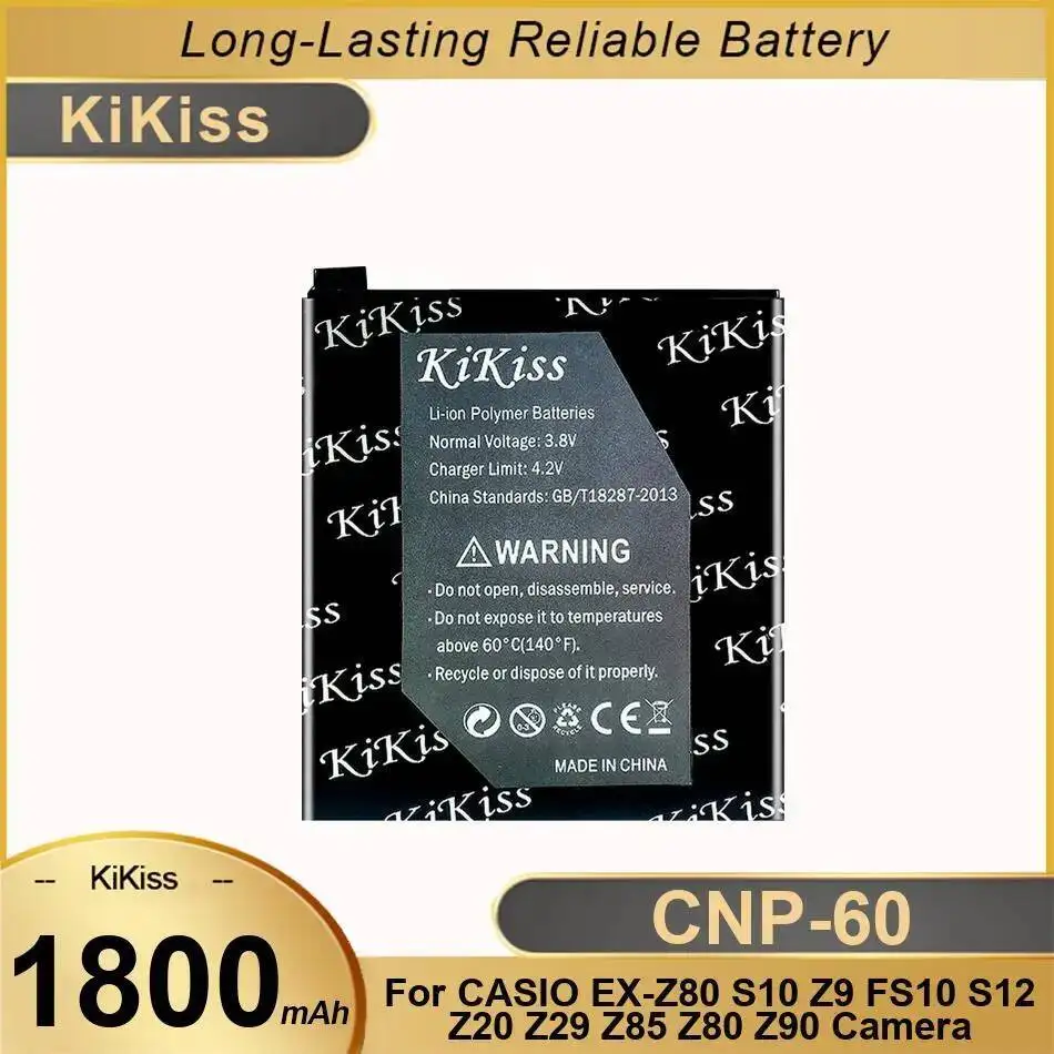 

Cnp-60 1800 мАч быстрая зарядка для Casio EX-Z80 S10 Z9 FS10 S12 Z20 Z29 Z85 Z80 Z90 аккумулятор для камеры долговечный