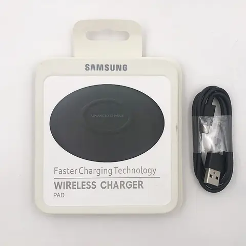 EP-P1100 Samsung 15W Fast Wireless Charger Pad Qi-Certified For Galaxy S8 S9 S10 S20 S22 S23 S25 Ultra Plus iPhone + USB C Cable