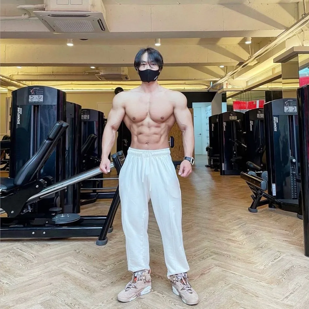 Gym Men's Sweatpants Loose Casual Invisible Open Crotch Outdoor Sex Basketball Running Pants Fitness Exotic Men Clothing