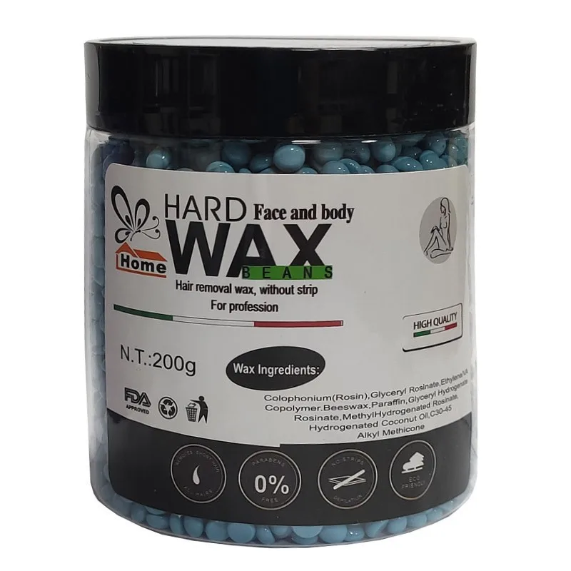 200G Ontharingsmiddel Wax Bonen Voor Het Verwarmen Van Hard Wax Machine Hete Film Pijnloos Waxen Kralen Bikini Face Benen Lichaamshaar Verwijdering