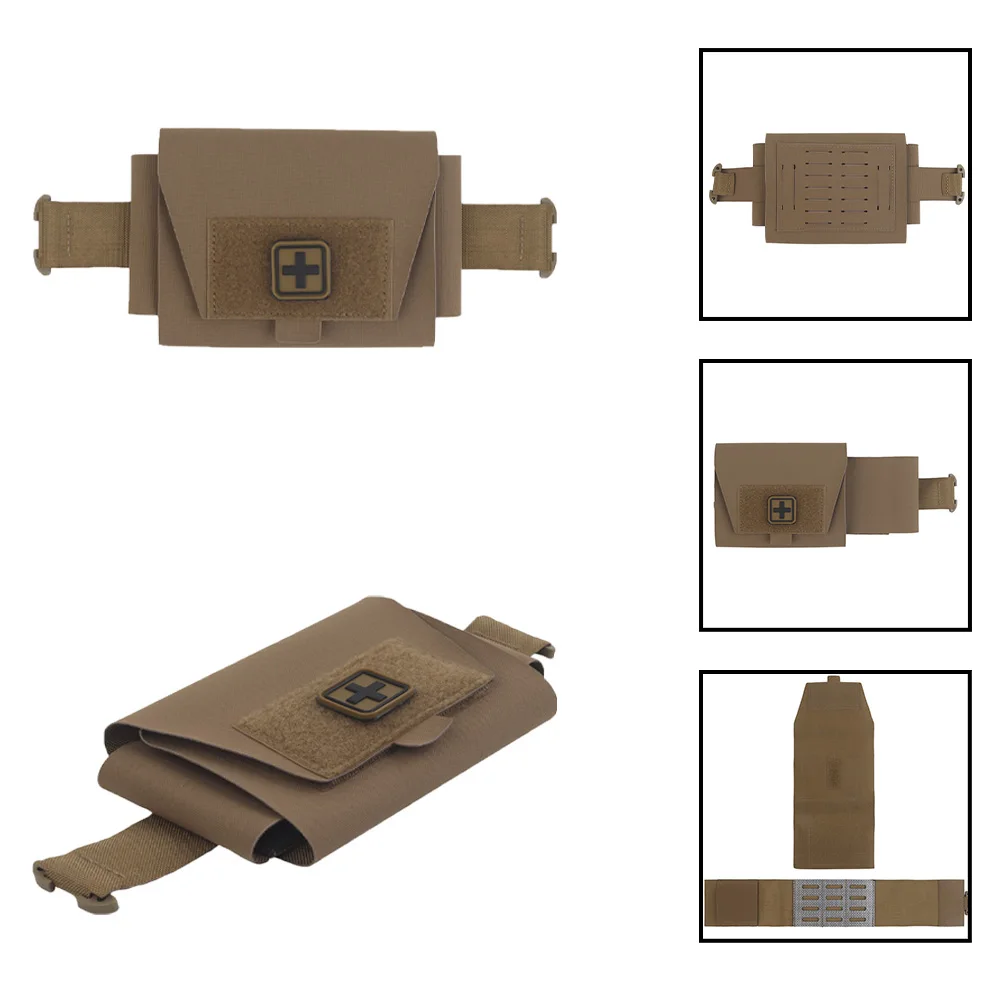 

The small, light and fast first aid kit MOLLE system is a split-type mounting bag