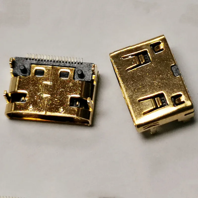 

MINI HDMI-19P smt гнездовой 4-контактный разъем MINIHDMI 19-контактный разъем