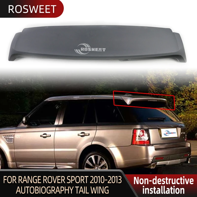 Car Rear Roof Spoiler Trunk Boot Lip For Land Rover Range Rover Sport 2010-2013 L320 Autobiography Style Tail Wing