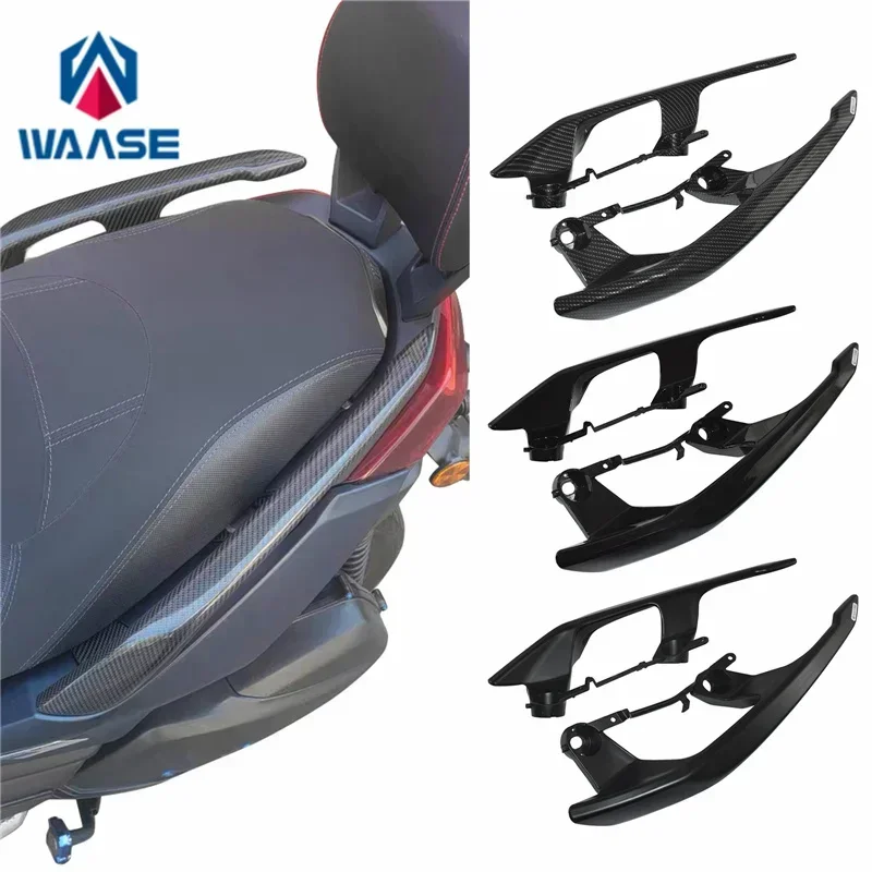 

WAASE For Yamaha X-MAX XMAX 300 2023 2024 2025 Rear Grab Bars Rear Seat Pillion Passenger Grab Rail Handle