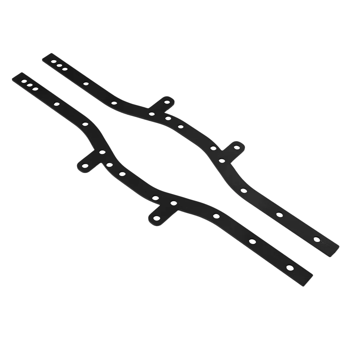 2Pcs Metal Ch is Beam Girder Side Frame Ch is for WPL C14 C24 C24-1 1/16 RC Car Upgrade Parts Accessories