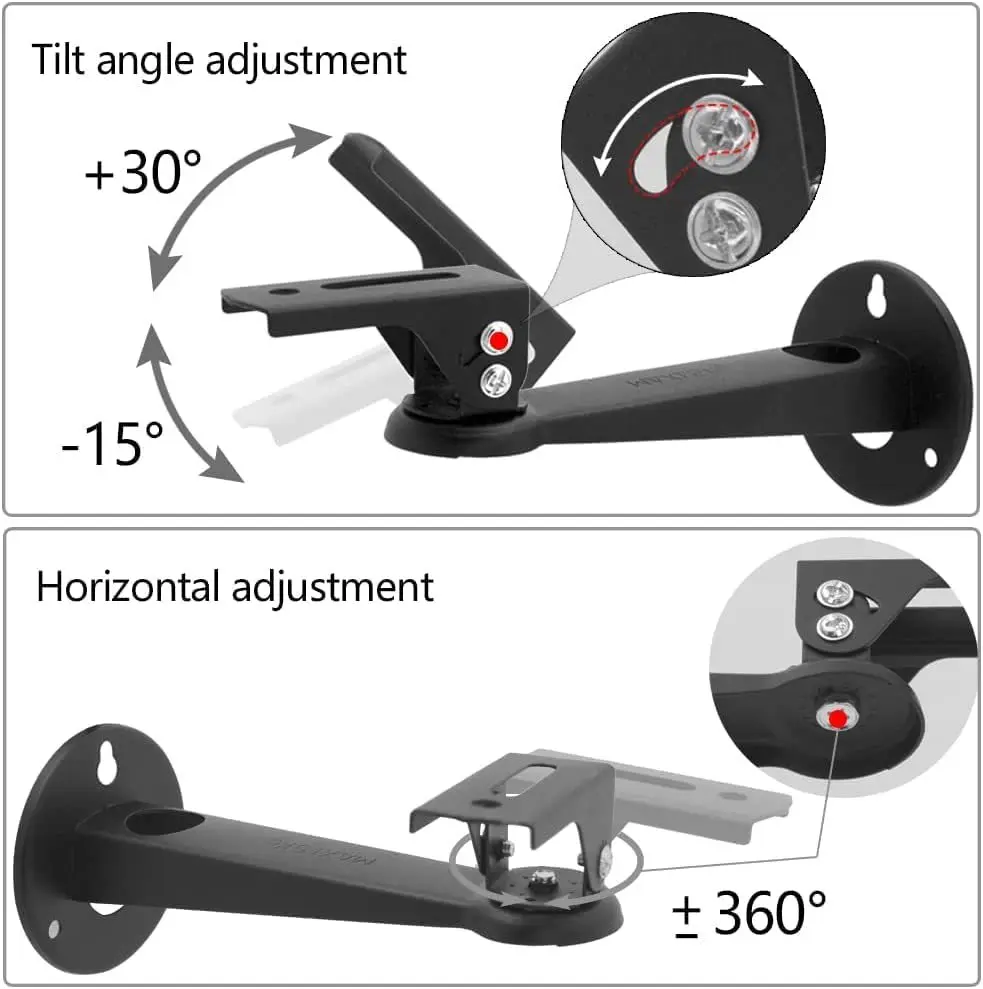 Camera montagebeugel Aluminium videobewaking Beveiligingscamera Mounts Muur Plafond Mount Camera Ondersteuning