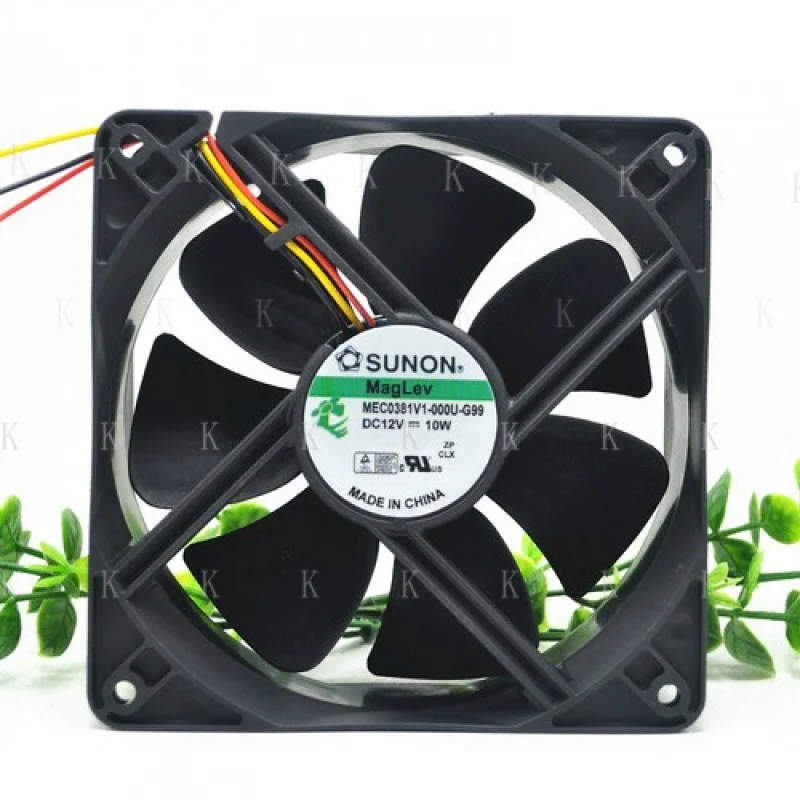

C FOR SUNON MEC0381V1-000U-G99 12038 12V 10W 12CM 120mm 3-wire DC fan