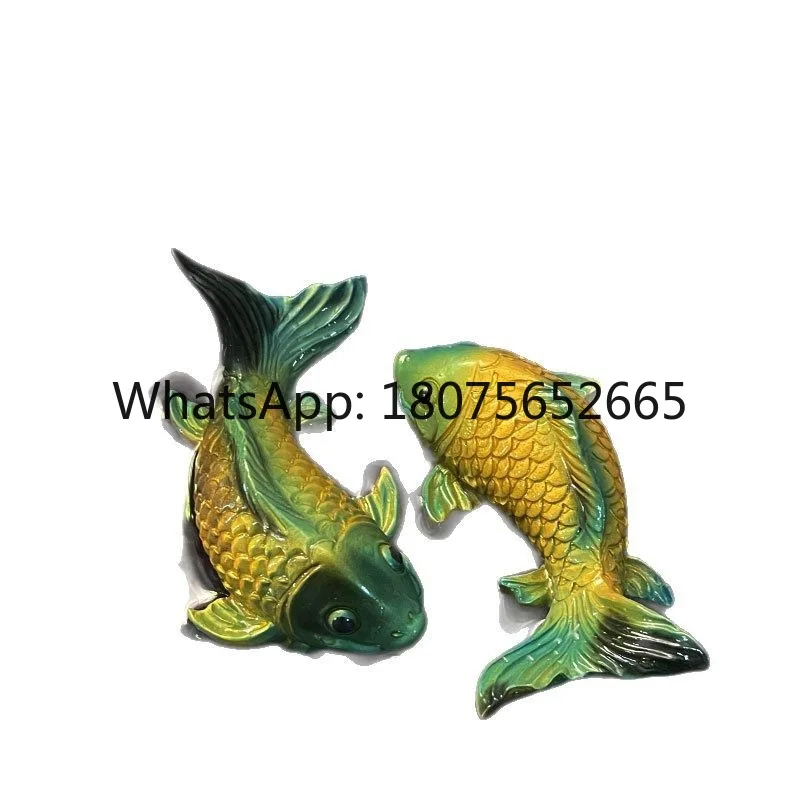 Tea table ornaments, popular color-changing fish tea pet ornaments, can be used for tea and play