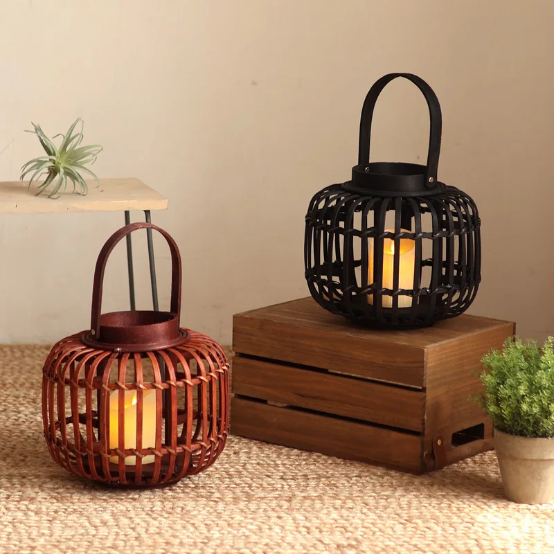 vintage-black-bamboo-woven-portable-wind-lamp-home-desktop-romantic-atmosphere-lamp-retro-candle-lantern-for-living-room-decor