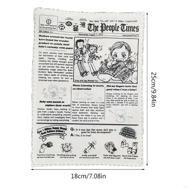 Juguete interactivo para perros con sonido de periódico arrugado - imagen 3