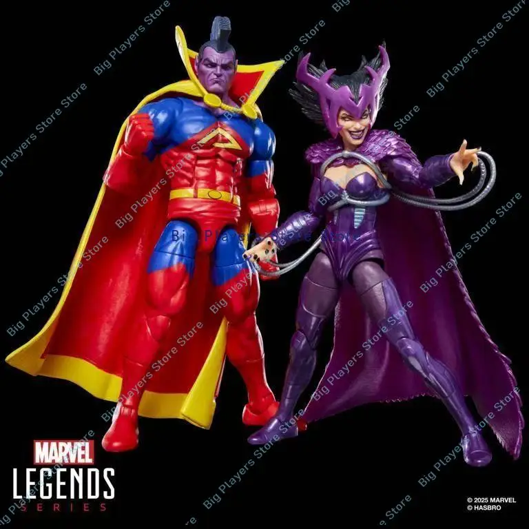 

Hasbro Marvel Legends Sword Fighting Deathbird 2-Person Set 6-Inch Action Figure
