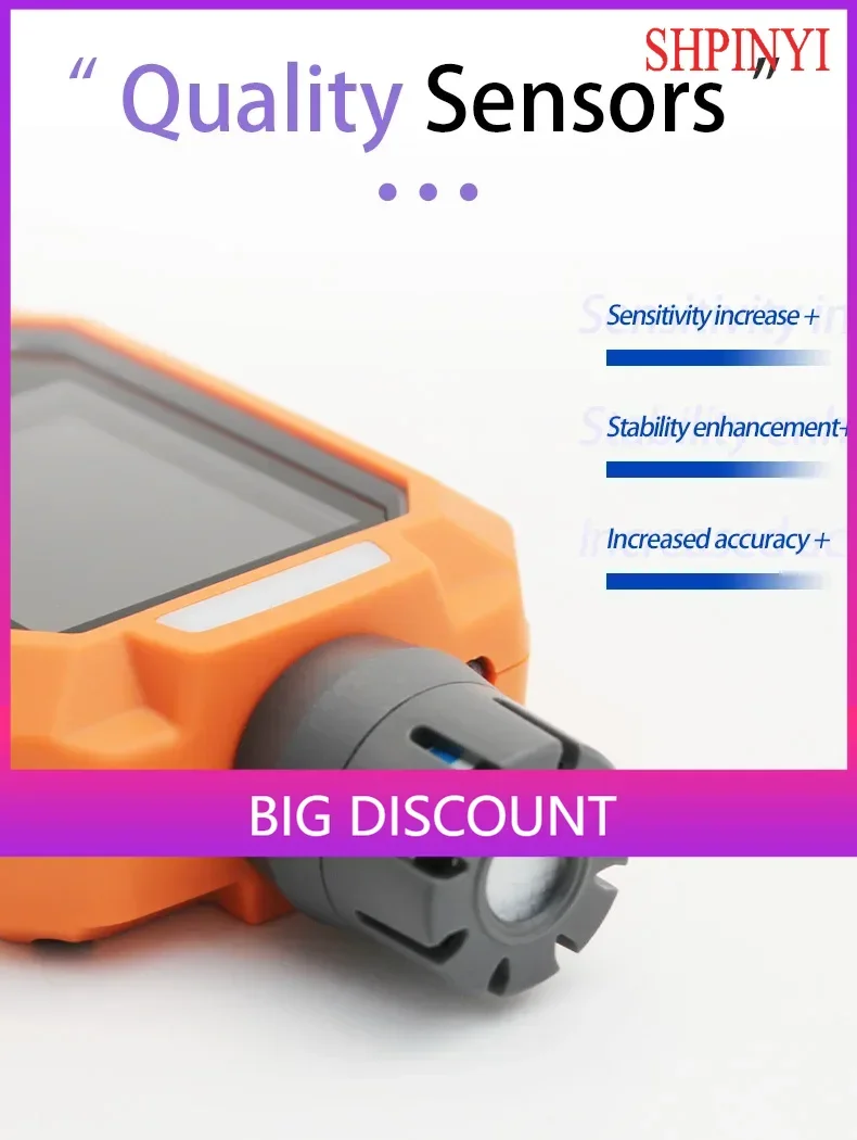 Aikesi O2 Portable Oxygen Meter  Gas Analyzer Natural Gas Detector Combustible Gas Detector 0~30%VOL