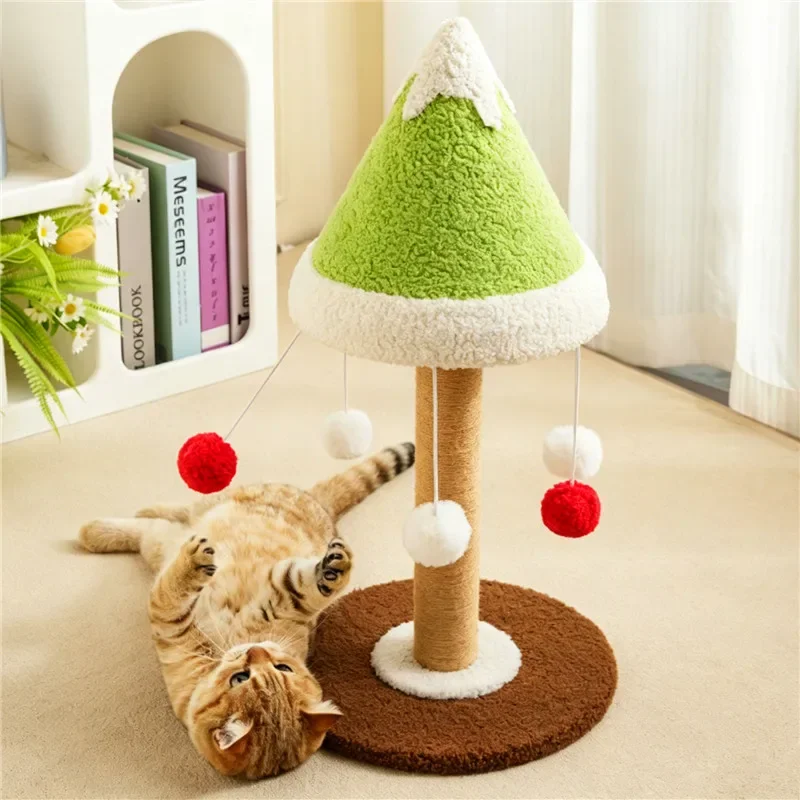 Cat Climbing Frame Cats Tree Scratchers Sofa Protector Cat Scratching tower Sisal Scratching Column for Cats Claw Scratch Toys