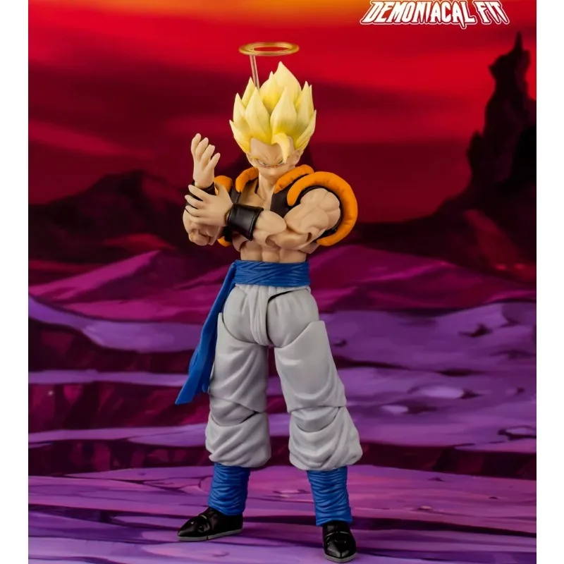 มีสินค้าในสต็อก จัดส่งภายใน 24 ชั่วโมง ฟิกเกอร์โกจิต้า ดีไซน์ Demoniacal Fit จากดราก้อนบอล Z ซูเปอร์ไซย่า บลู ฮีโร่ วอลทซ์ โกจิต้า ท่าเต้น The Supreme Dance อนิเมะ