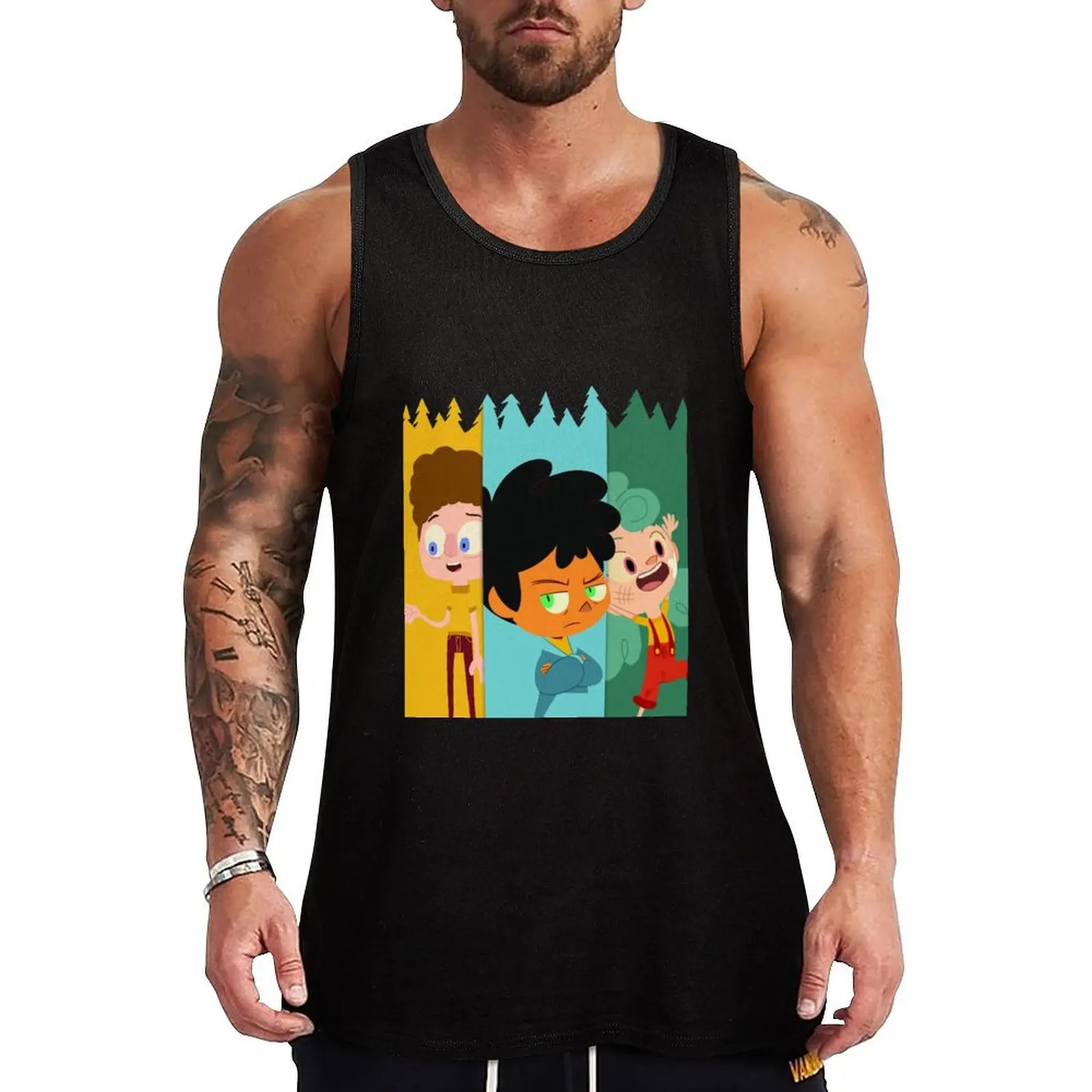 

Max, Nikki, Neil Campbell Tank Top Loose Casual Tank Top Soft Breathable Sleeveless Tee