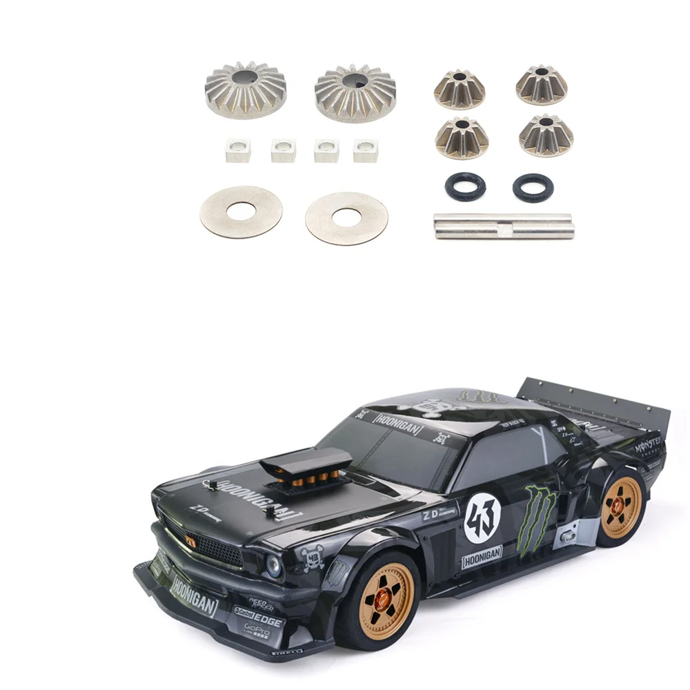 Set di ingranaggi differenziali in metallo 8510 per ZD Racing DBX-07 DBX07 EX-07 EX07 1/7 RC Auto Parti di aggiornamento Accessori di ricambio