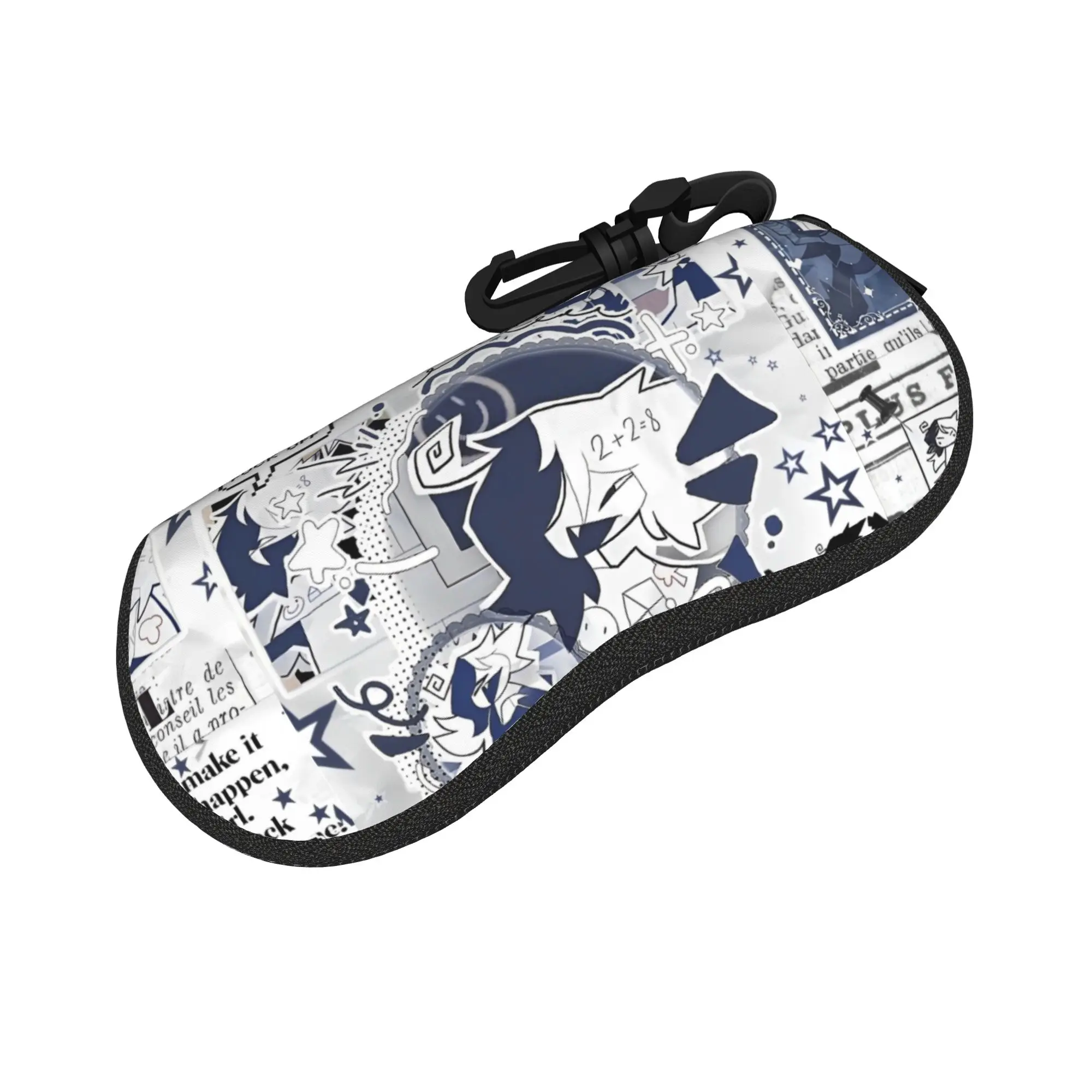 Miss Circle Cartoon Glasses Case Unisex Convenient Accessories Fundamental Paper Education Glasses Protector Sunglasses Box