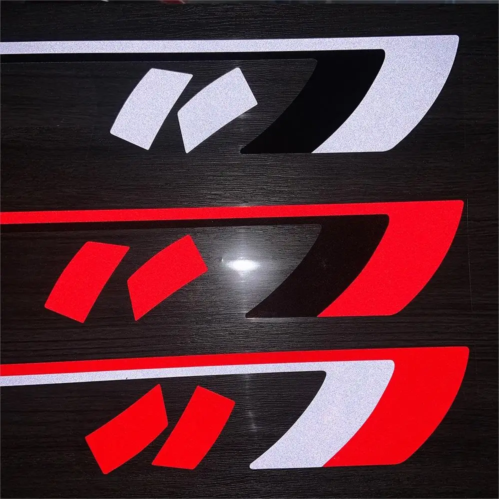 Reflective Motorcycle Side Stickers For Vespa Gts Gtv Spring 50 125 150 200 250 300 300 Sprint Waterproof Decorative Plaques