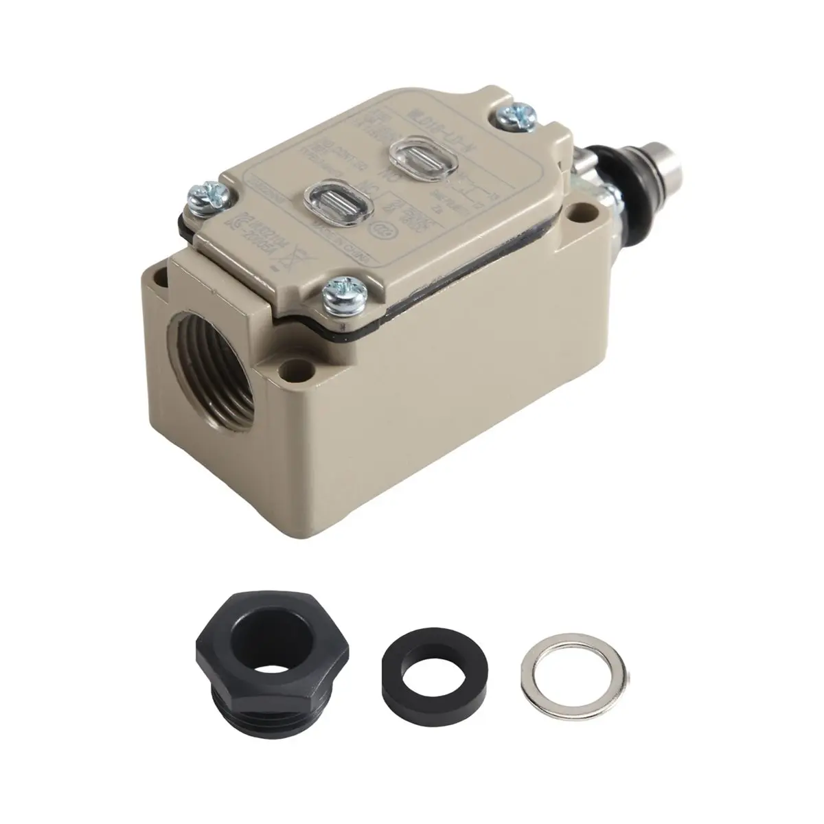 AC240V Sealed Waterproof Travel Limit Switch WLD18 for Industrial Machinery and Automation Systems, Rotary Type 40±20mm
