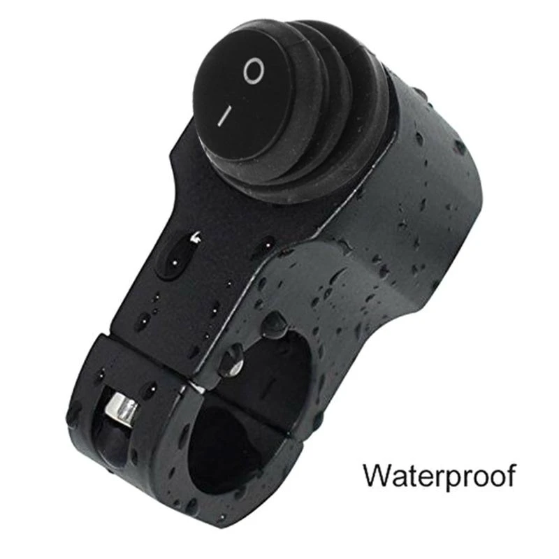 G8TE Universal Motorcycle ATV Handlebar Headlight Switch 7/8