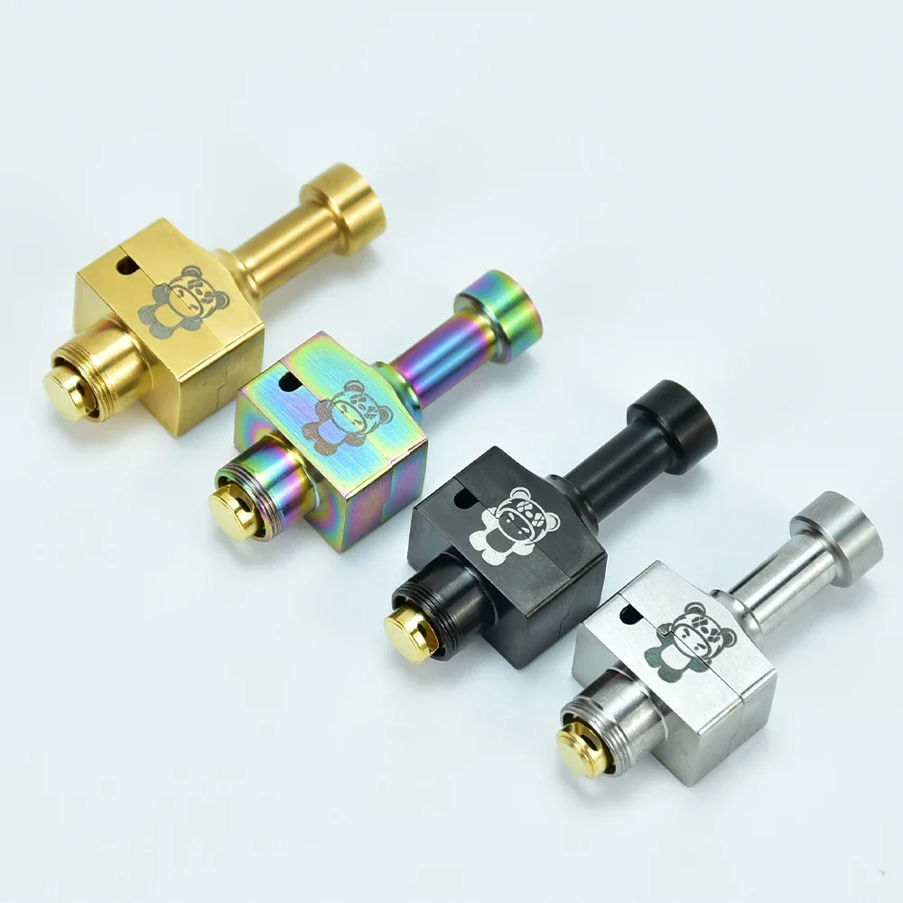 Wolfcoolvape Bridg D2 RBA Bridge Panda Patroon voor Billet Box Mod 70W AIO Boro Tank BB Compatibele Kit