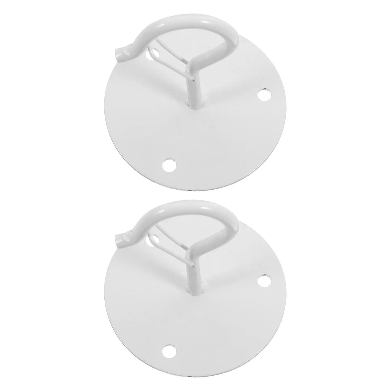 Heavy Duty Iron Ceiling Hooks 2 Pack Hanging Hooks for Planters Baskets Lanterns Indoor Outdoor Flower Pots