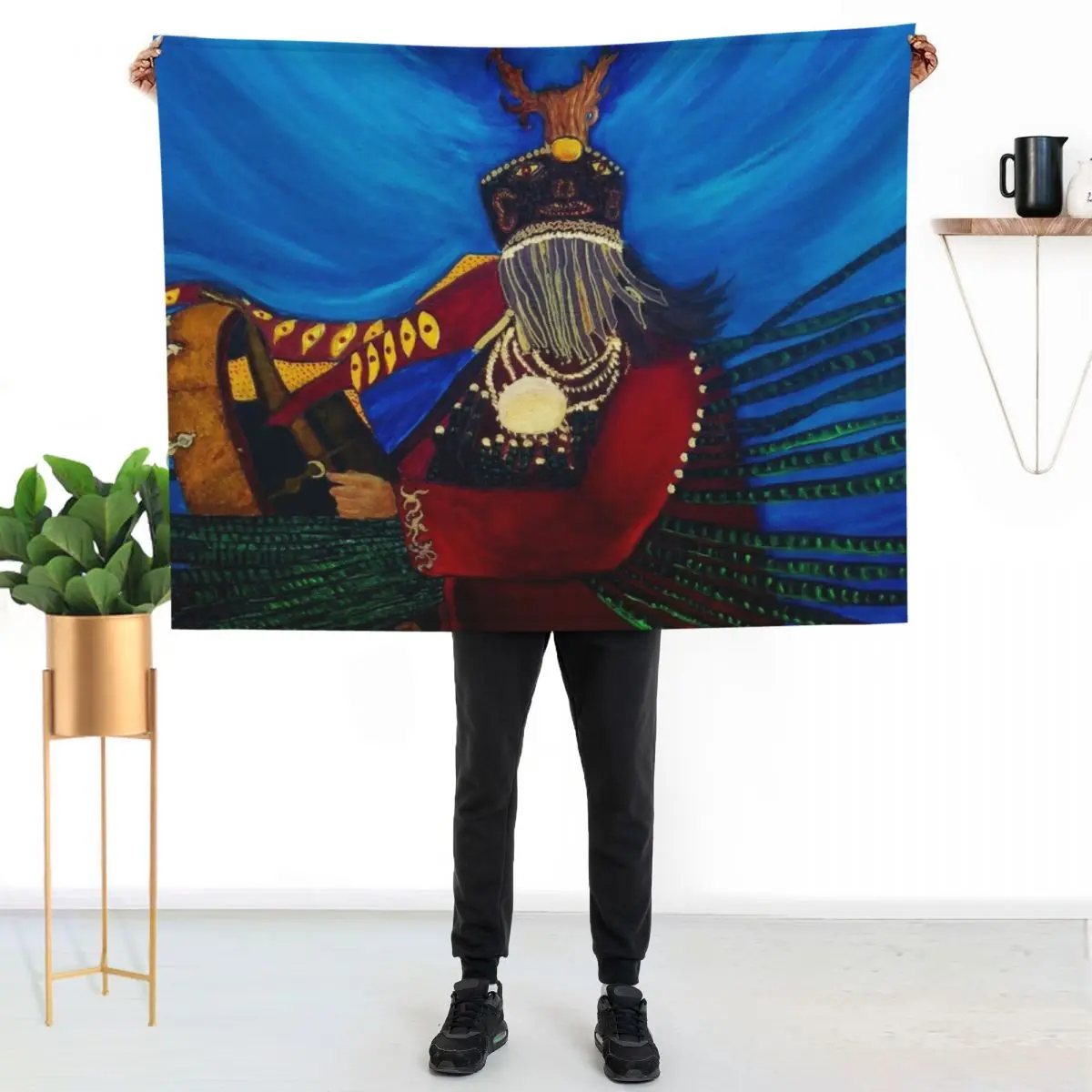 

HEALING BY JOSEPHINE McCARTHY Throw Blanket Luxurious Soft Blanket Holiday Gift for Family