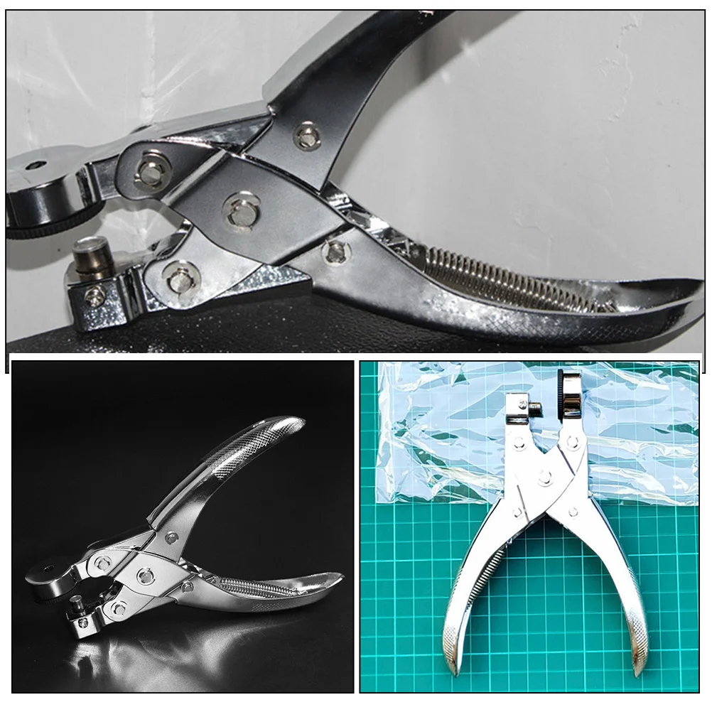 

Portable Single Hole Puncher for Paper Bag Craft DIY Projects Multi-Function Manual Punch Tool Home Office School Travel Use