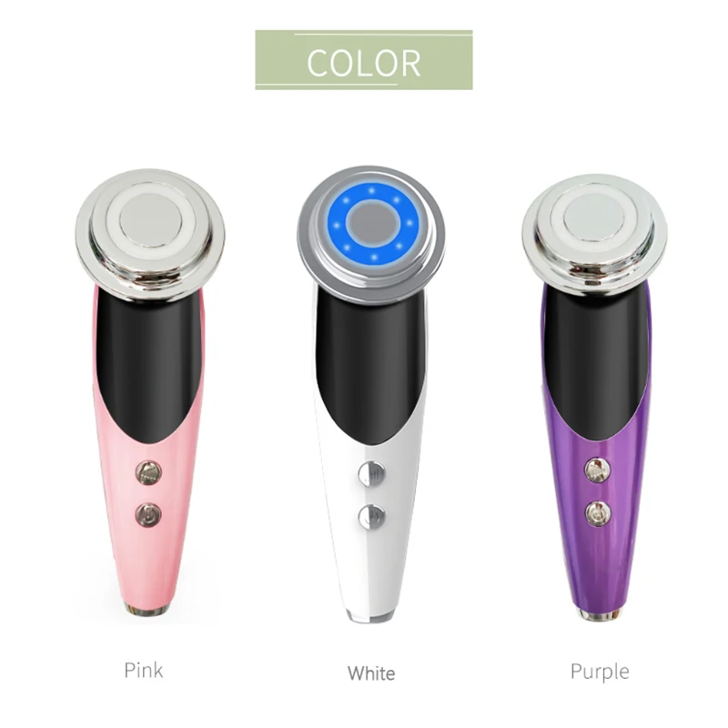 7 In 1 อุปกรณ์ยกกระชับใบหน้า Ems Microcurrent ฟื้นฟูผิว Led เครื่องนวดกระชับใบหน้า Face Beauty Care อุปกรณ์