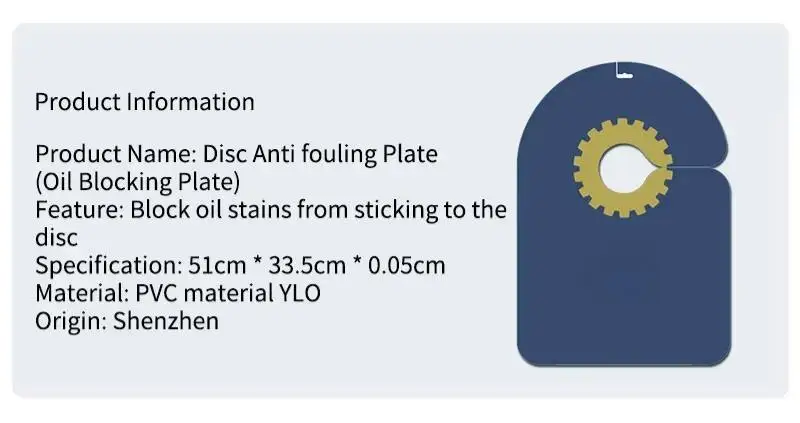 Fahrrad-Reinigungsschutz PVC-Kettenölspritzschutz Scheibenbremsen-Rotorabdeckung für MTB Mountainbike Straßenfahrrad Reparatur Wartung – Detail 9