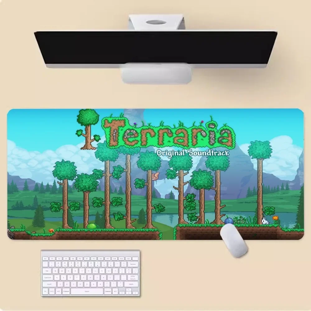 Terraria Mousepad Large XXL Gaming Laptop Computer Desk Mat Mouse Pad Mouse Mat Notbook Mousepad Gamer