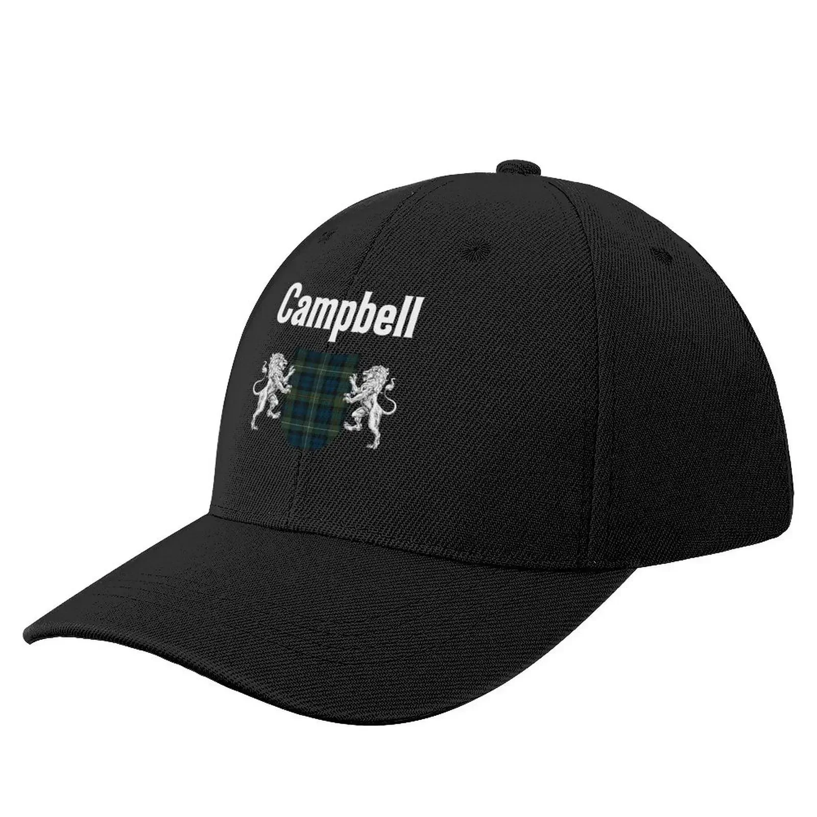 Campbell Of Argyll Clan Scottish Name Coat Of Arms Tartan Baseball Cap derby hat New In Hat designer cap Women's 2025 Men's