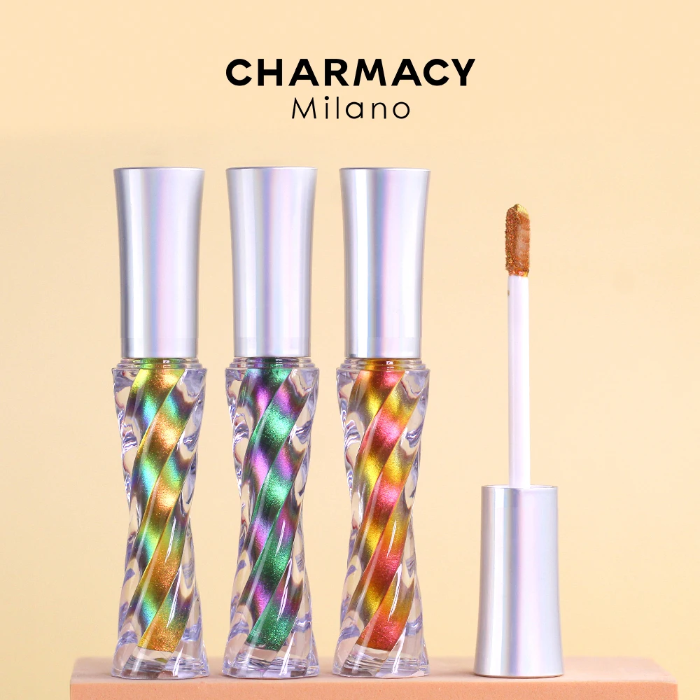 CHARMACY Glitter Professional Eyeshadow Chameleon Liquid Eyeshadow Shiny Long-lasting Eye Shadow High Quality Makeup Cosmetic