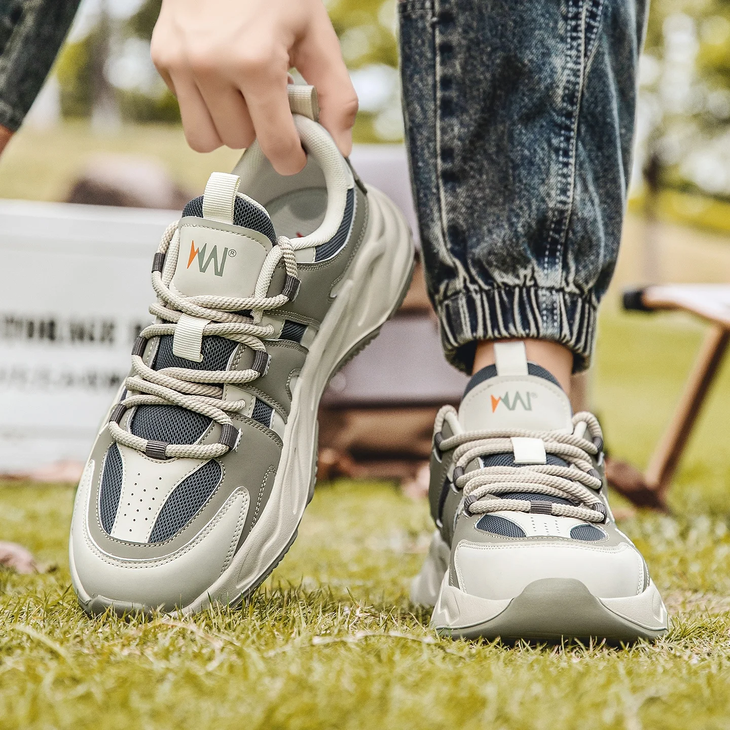 

Trendy Men's Breathable Outdoor Sports Casual Shoes Large Size Popular Model Comfortable Footwear for Men