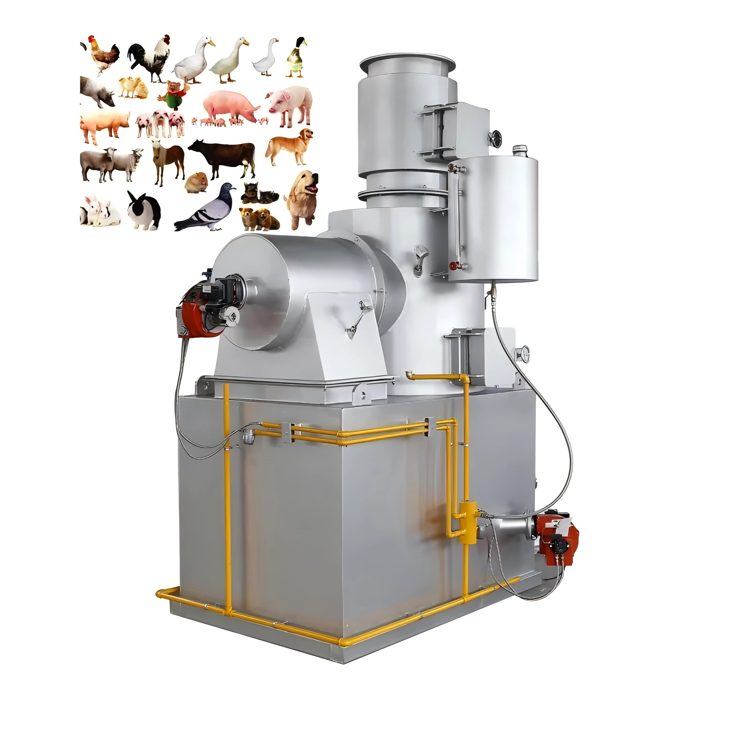 Smokeless Waste Incinerator Automatic Animal/pet Waste Dog Cremation Machine Cremation Machine Price