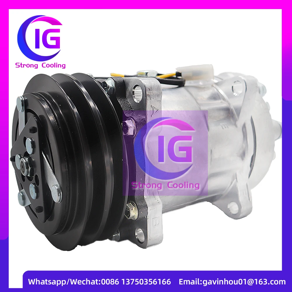 SD7H15 24v Auto AC Compressor For VOLVO FL10 10320 11104419 11412632 15082742 845018 32469 78606 14-8045