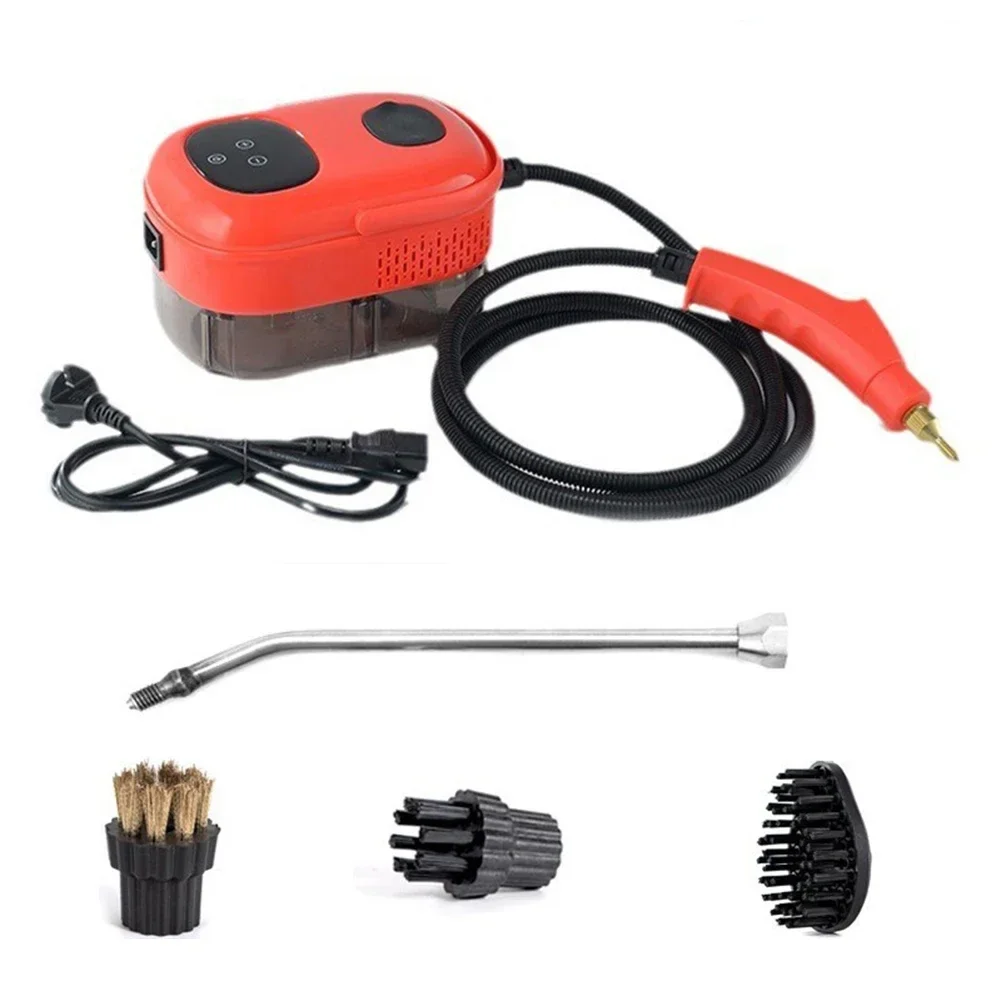 1 Set Plastic Touch-type High-temperature High-pressure Steam Cleaner For Kitchen, AC, And Car Cleaning Parts For Grease Removal